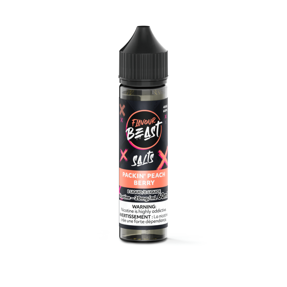 Packin' Peach Berry 60ml By Flavour Beast