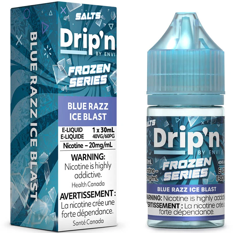 Blue Razz Ice Blast by Drip'n Frozen Salts