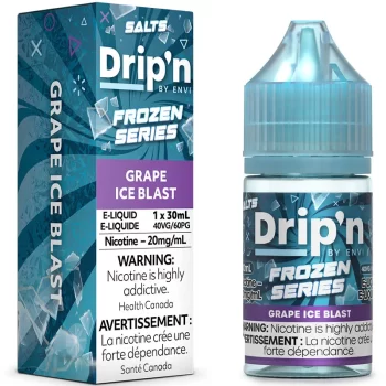 Grape Ice Blast by Drip'n Frozen Salts