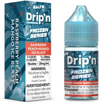 Raspberry Peach Mango Ice Blast by Drip'n Frozen Salts