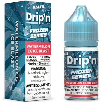 Watermelon CG Ice Blast by Drip'n Frozen Salts